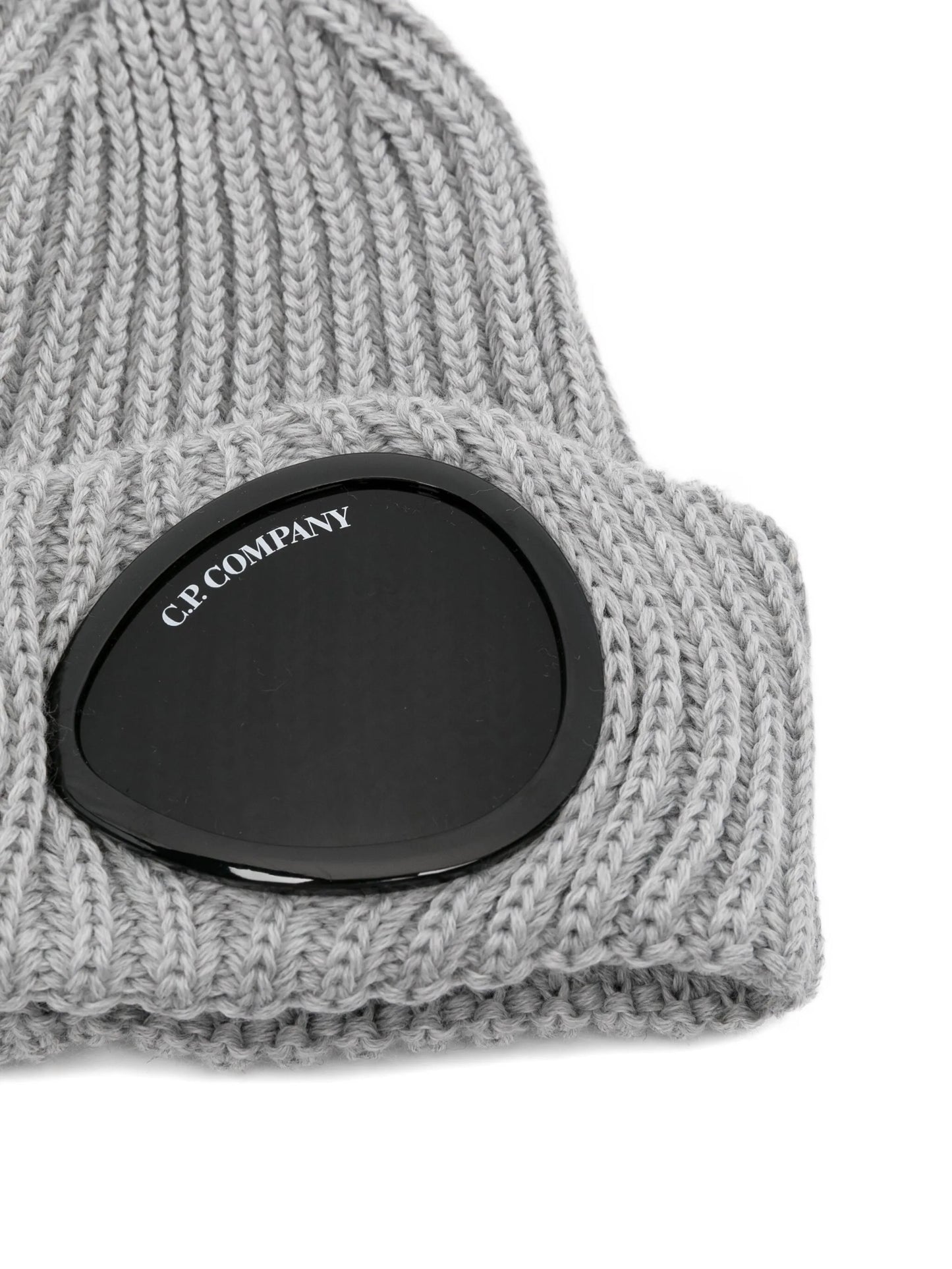 C.P. Company wool beanie with Goggles
