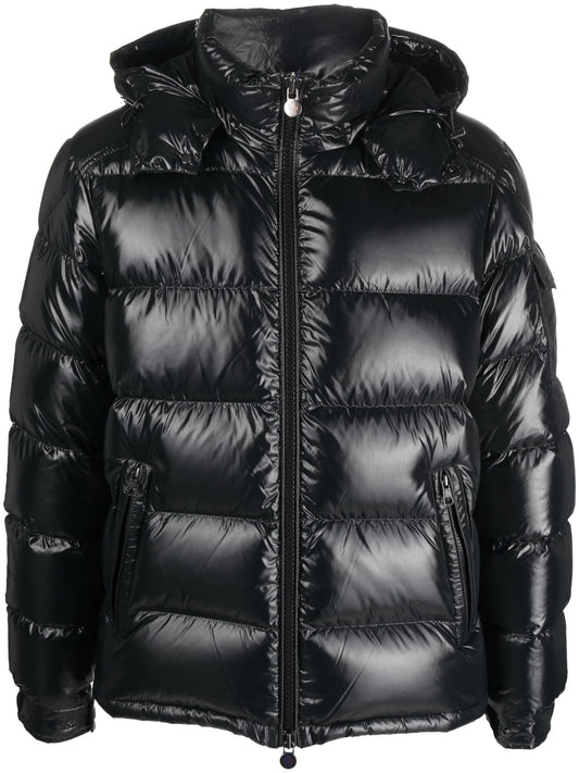 Moncler Maya Hooded Short Down Jacket