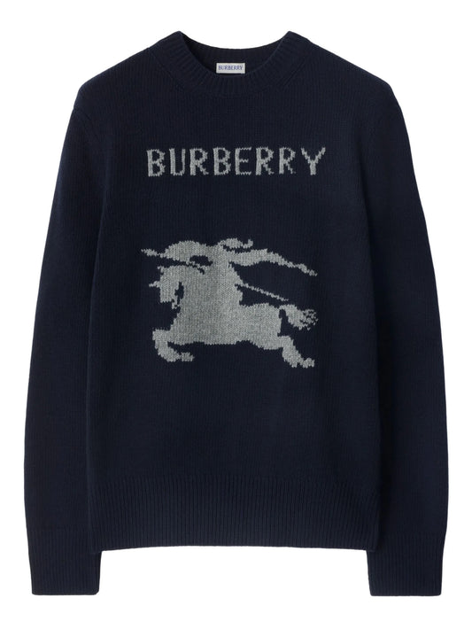 Burberry Equestrian Knight Print Sweater