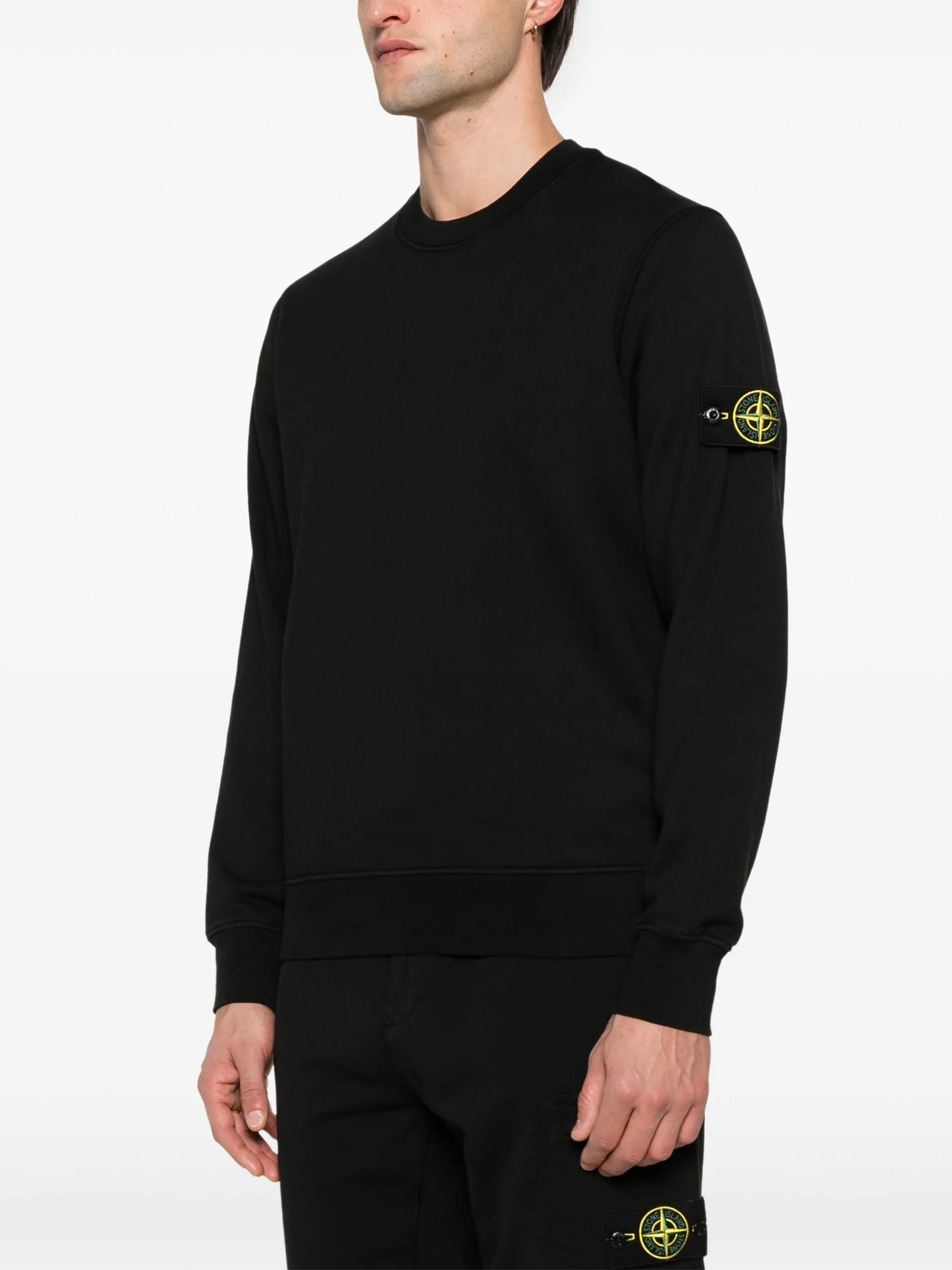 Stone Island Compass logo sweatshirt