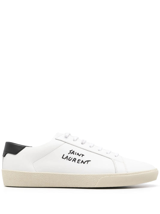 Saint Laurent leather sneakers