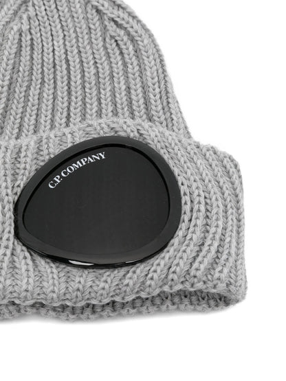 C.P. Company wool beanie with Goggles