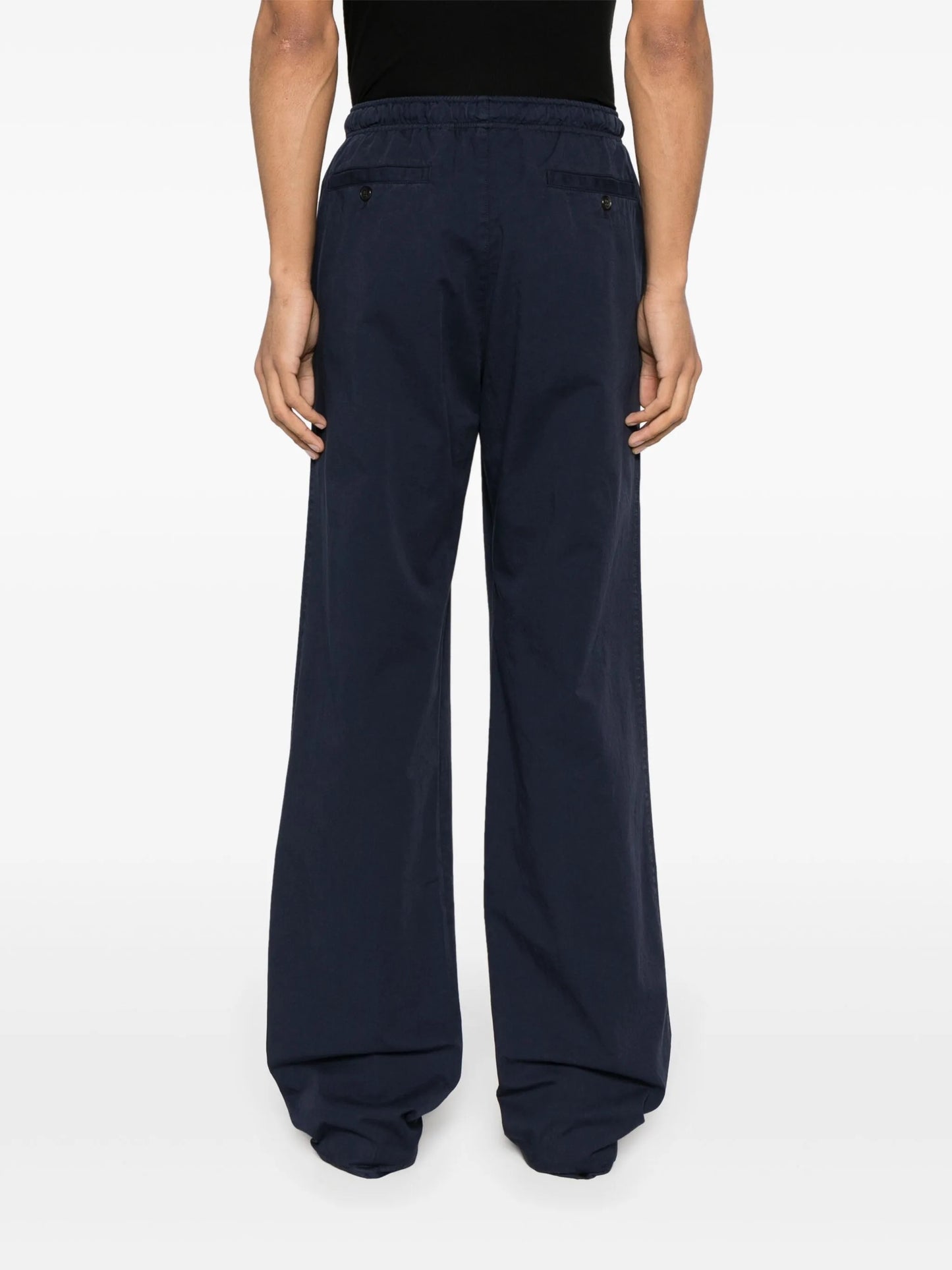 Palm Angels mid-rise straight trousers