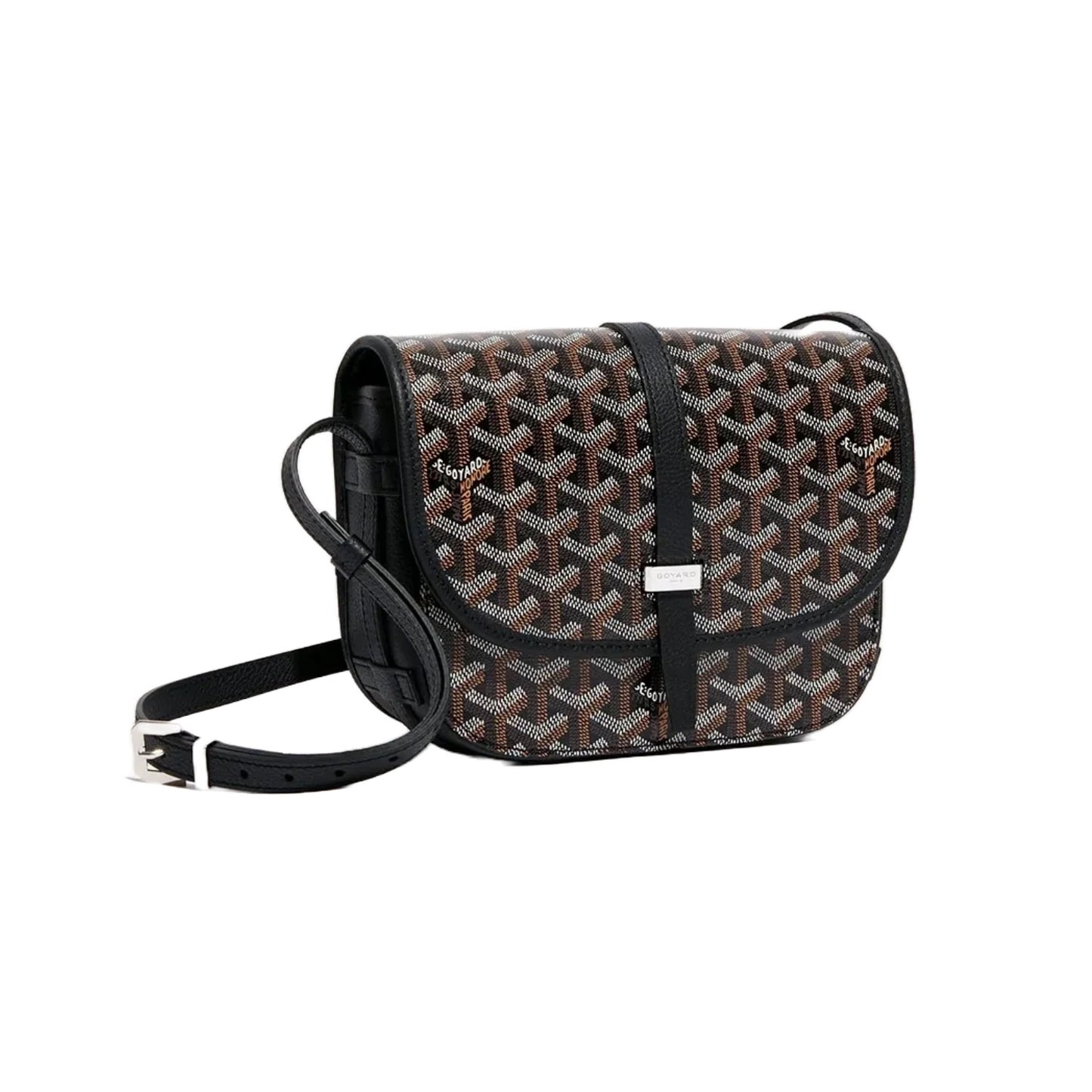 Goyard Belvedere II Black PM Messenger Bag