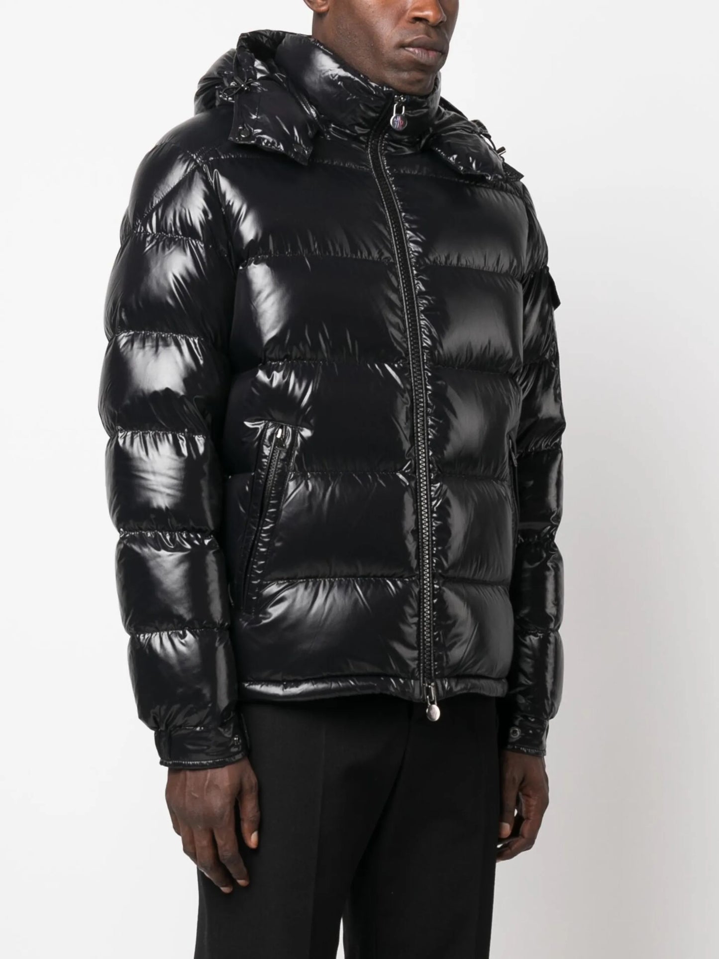 Moncler Maya Hooded Short Down Jacket