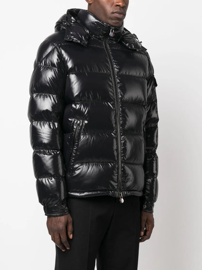 Moncler Maya Hooded Short Down Jacket