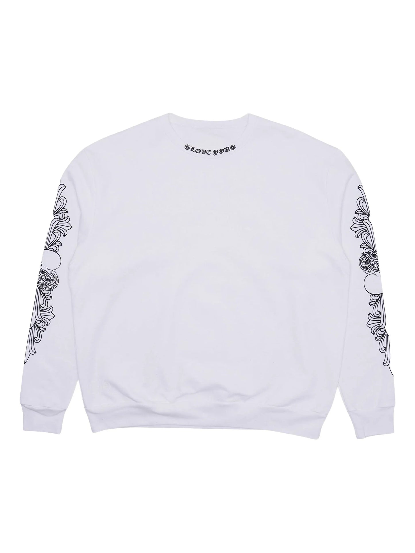 Chrome Hearts
sweatshirt with a floral print