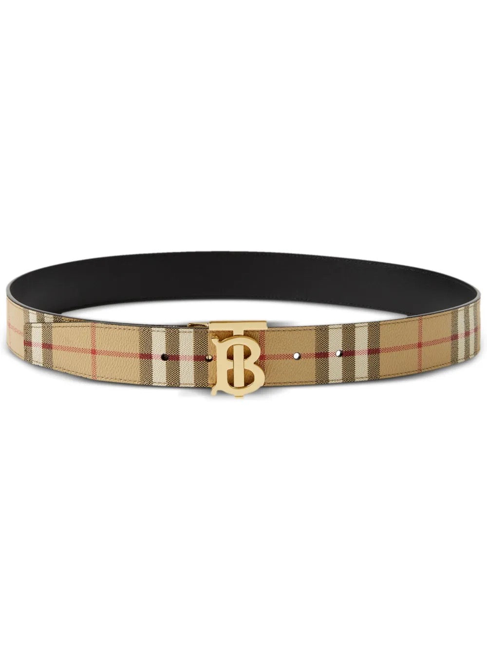 Burberry Reversible TB Check Belt