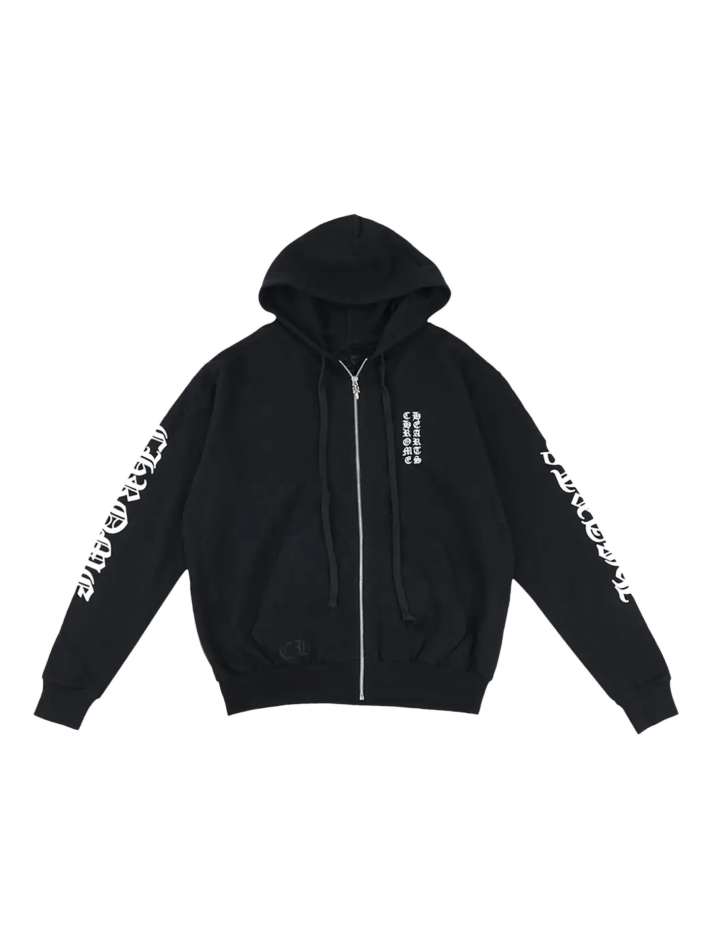 Chrome Hearts
zip-up hoodie with logo