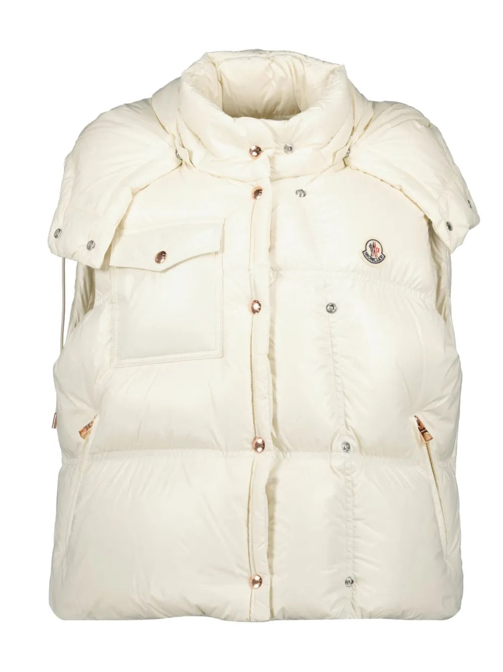 Moncler Quilted Vest with Hood