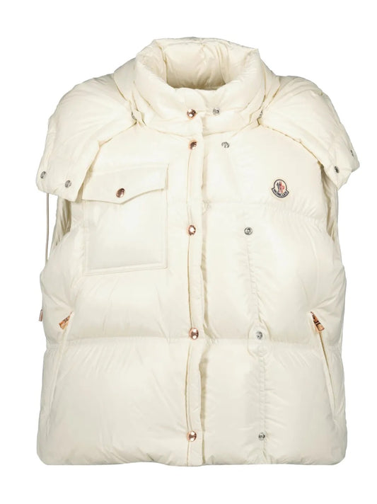 Moncler Quilted Vest with Hood