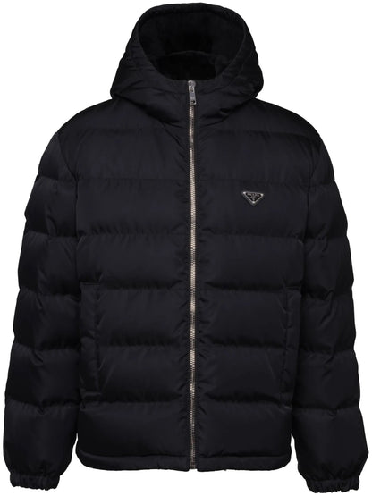 Prada Re-Nylon cropped down jacket
