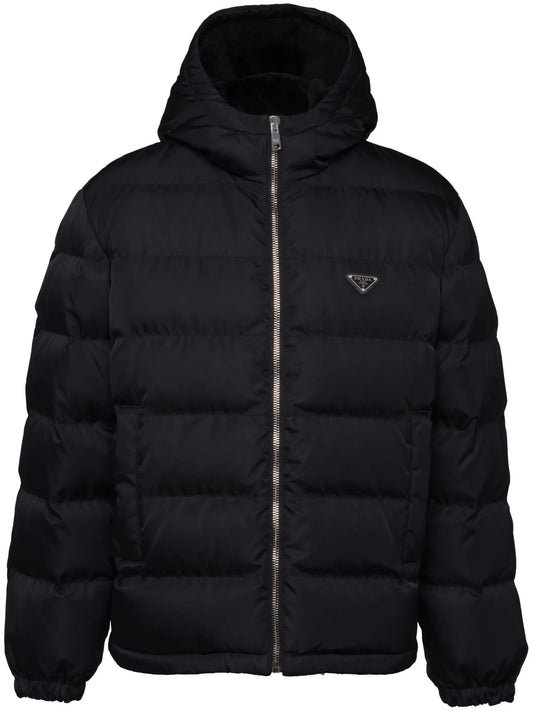 Prada Re-Nylon cropped down jacket
